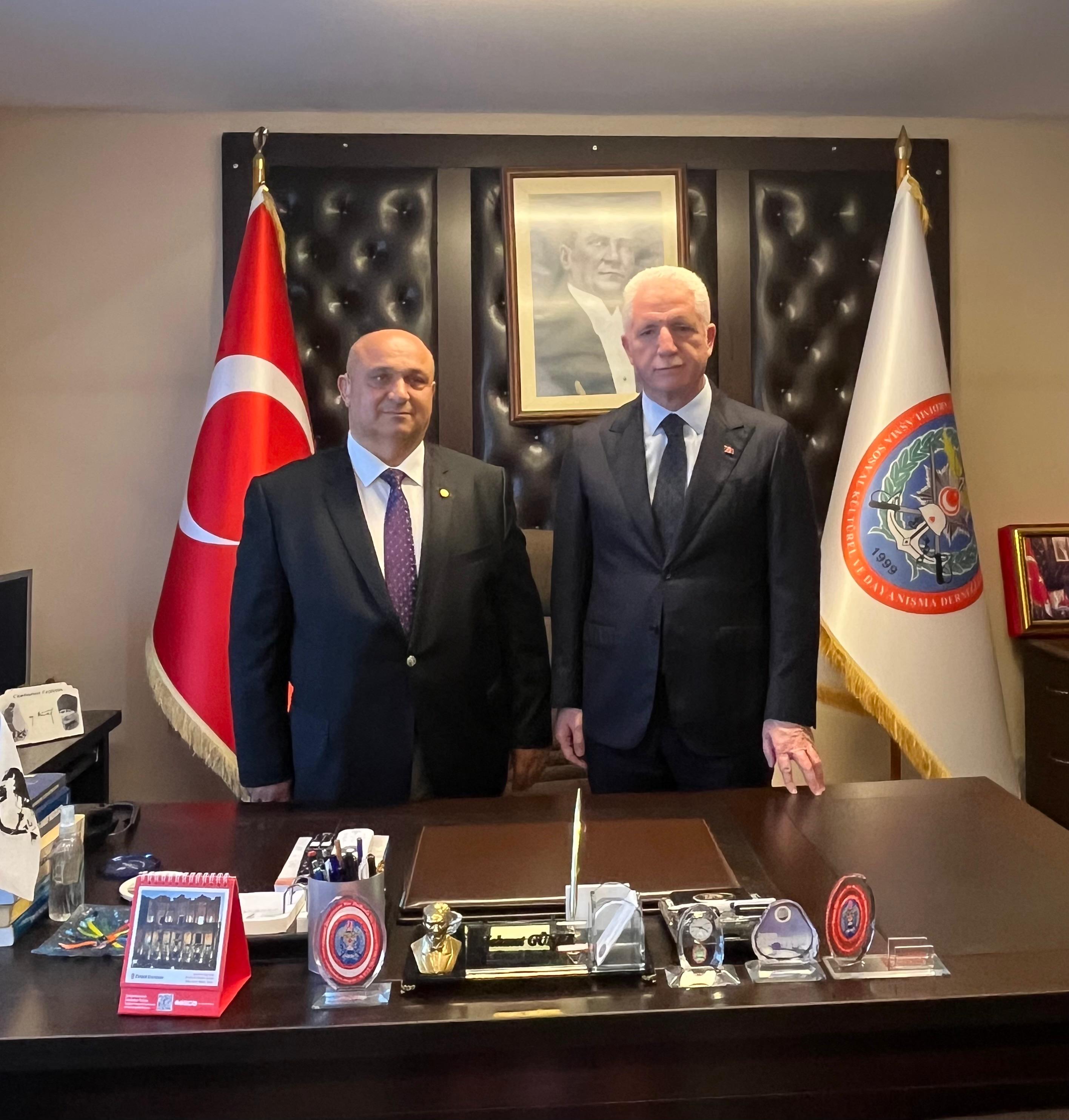 İstanbul Valisi Sayın Davut Gül’den Derneğimize Anlamlı Ziyaret