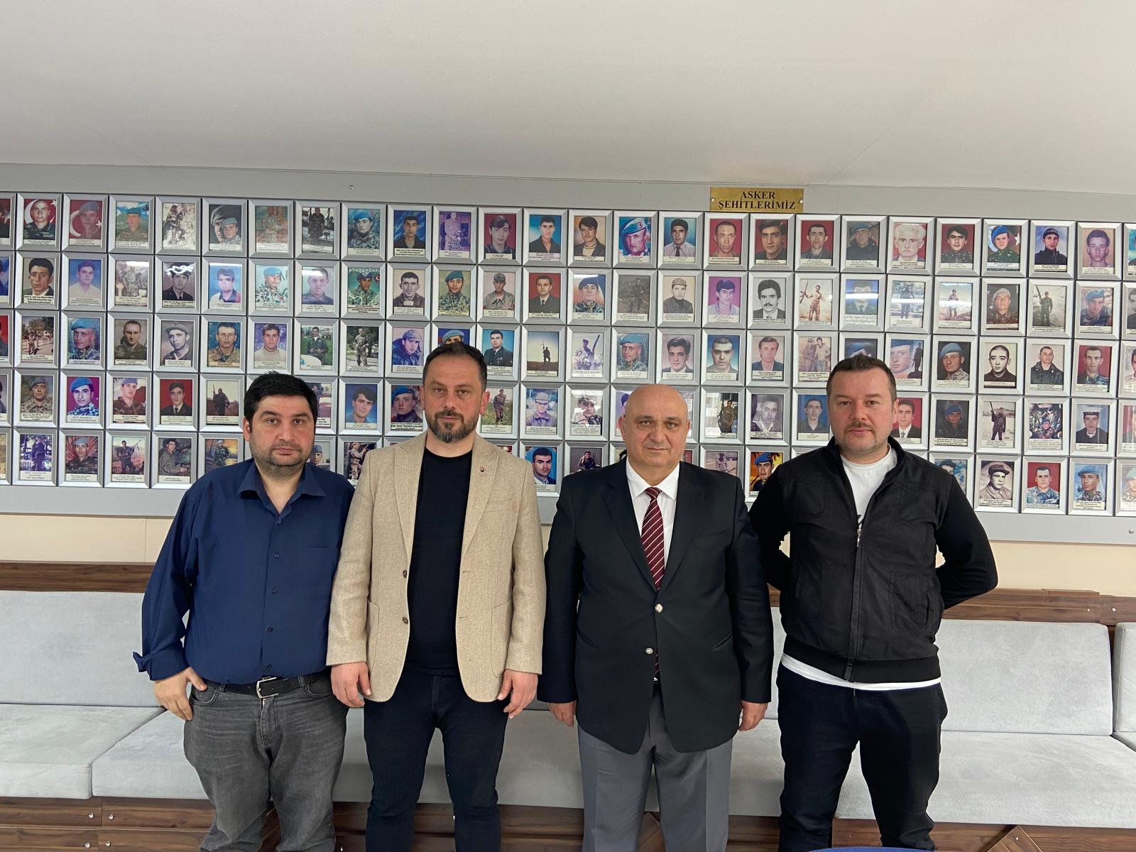 Zafer Partisi Bayrampaşa İlçe Başkanı Erdal Üçüncü ve Yönetim Kurulu Derneğimizi Ziyaret Etti