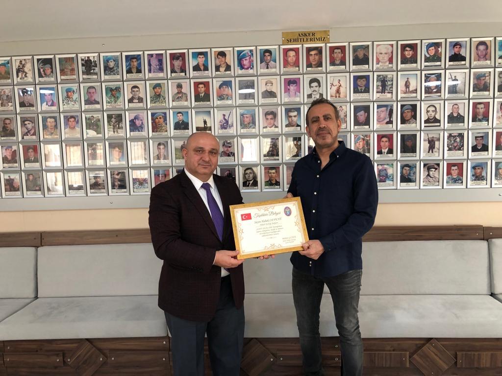 Haluk Levent, Şehit Aileleri Derneğimizi Ziyaret Etti