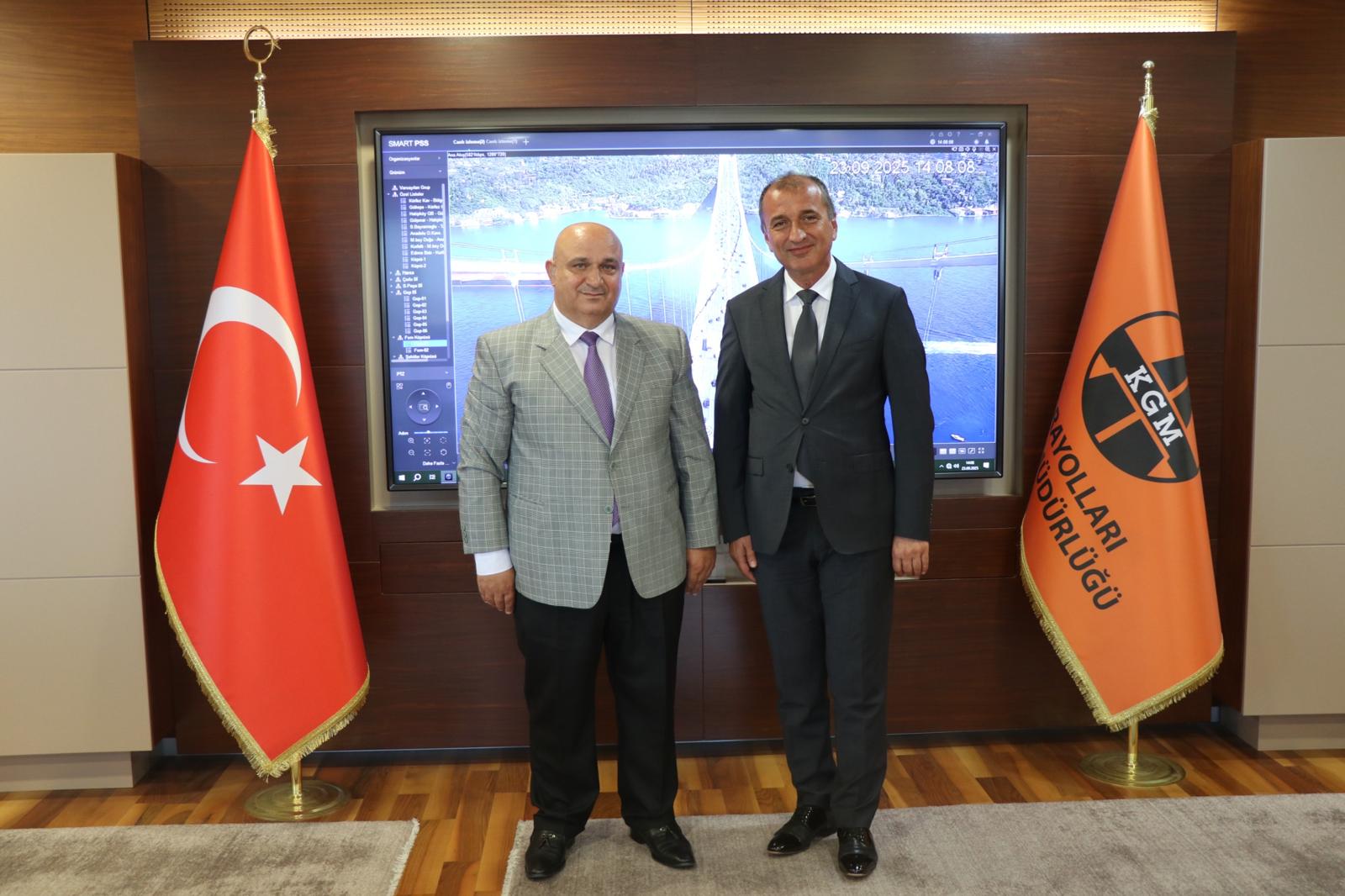 Karayolları İstanbul 1. Bölge Müdürü Şenol Altıok'u Ziyaretimiz