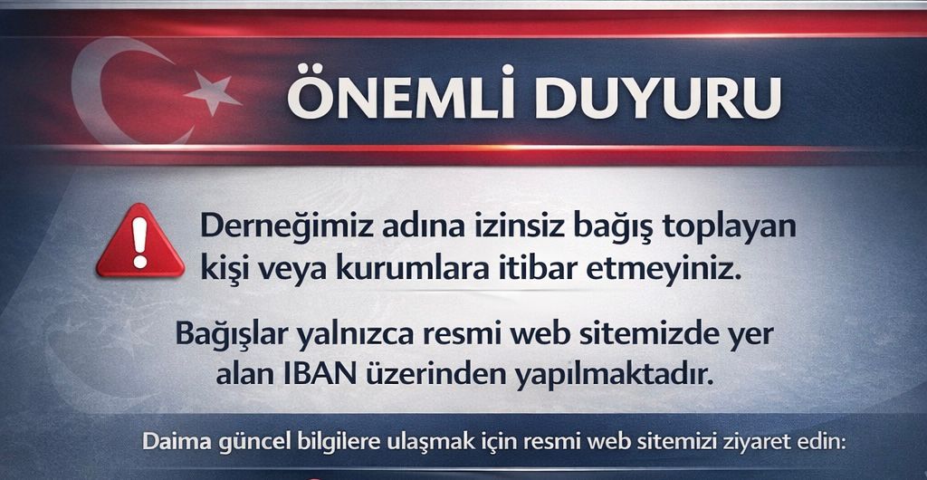 KAMU YARARINA SAYGIYLA DUYURULUR